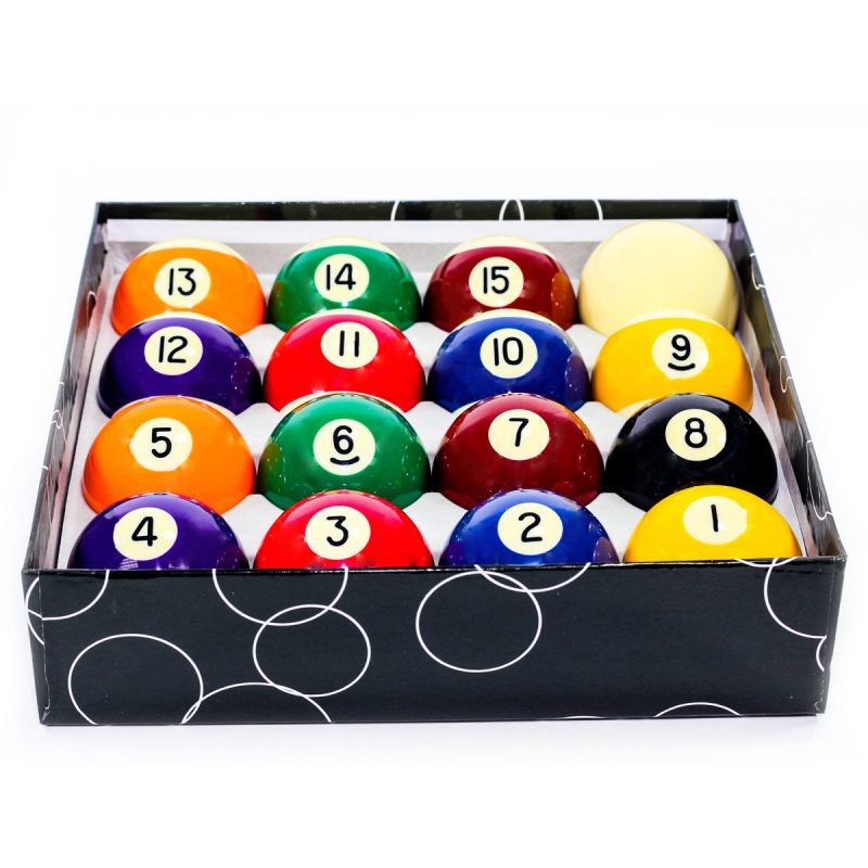 Cuetec 2 ¼ In. Billiard Ball Set Hollywood Billiards