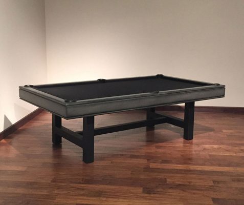 The Avante 8 Foot Pool Table -Finishes in a striking smoke hue.