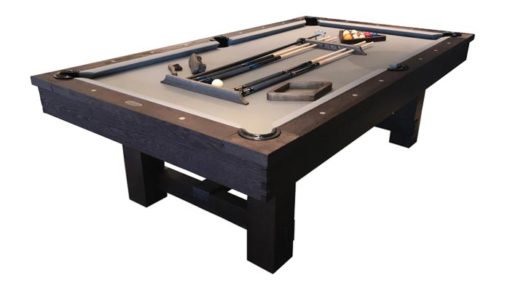 Reno Pool Table with optional Dining Top | Rustic Dark Chestnut Finish