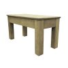 Weathered Grey 36-Inch Long Bench