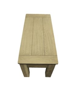 Weathered Grey 36-Inch Long Bench