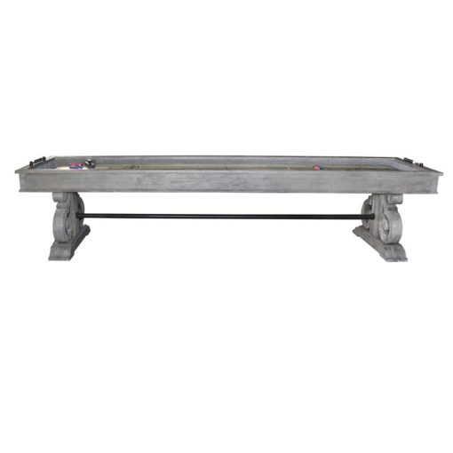 Barnstable 12 ft. Shuffleboard Table Silver