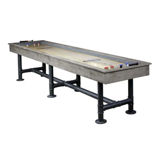 Bedford 12 ft. Shuffleboard Table Silver