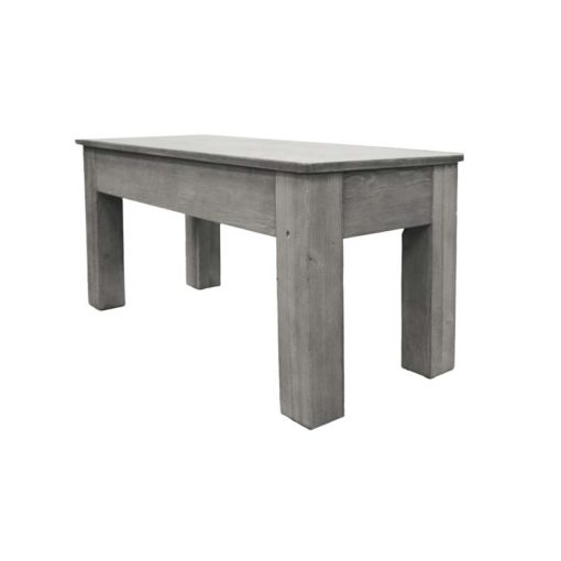 Silver Mist 36 inch Long Bench