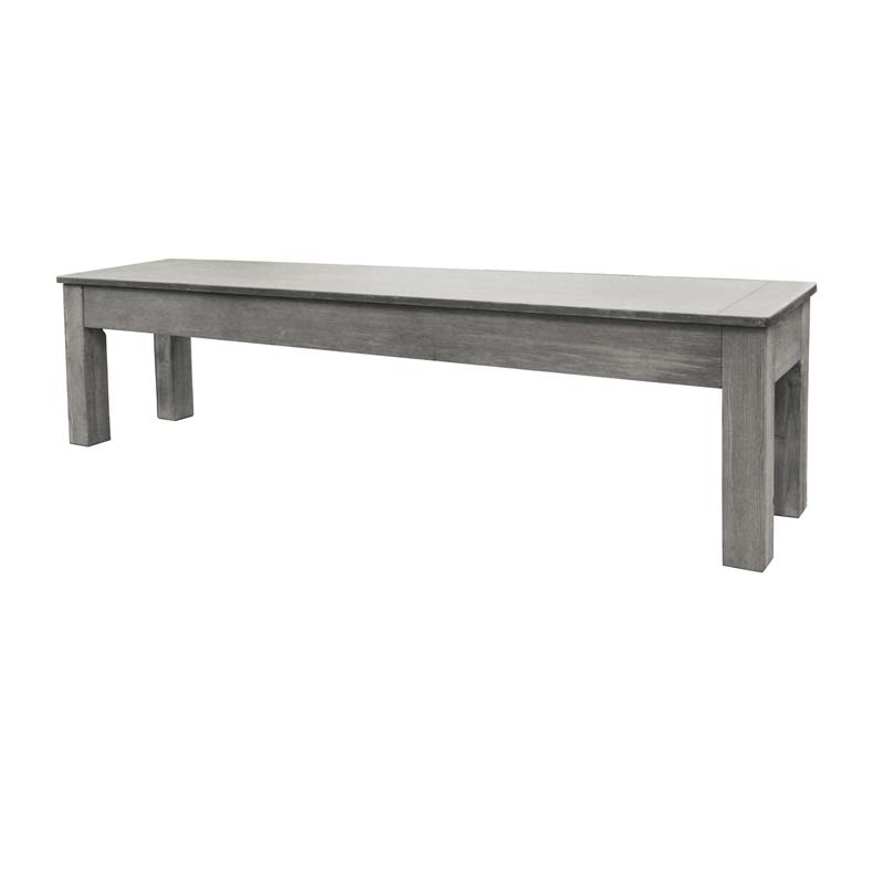 Silver Mist 76 inch Long Bench Silver Mist 76 inch Long Bench